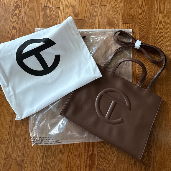 Telfar Medium Brown Bag - Picture 1 of 3